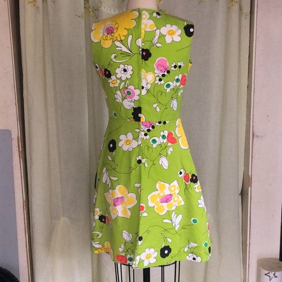 Vintage mod floral sundress! - Picture 7 of 8